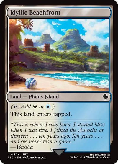 Idyllic Beachfront #404