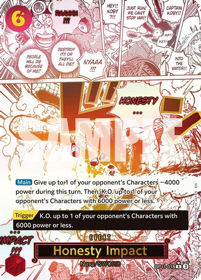 Honesty Impact (Alternate Art)