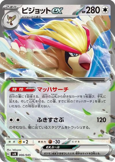 Pidgeot ex #6