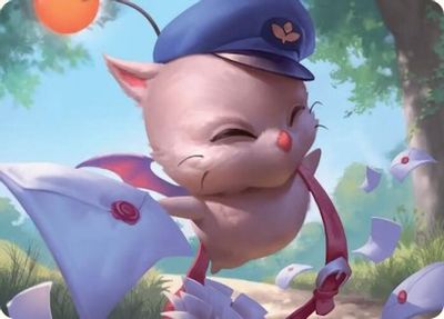 Delivery Moogle Art Card #1