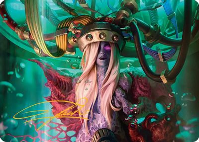 Jenova Ancient Calamity Art Card Gold Stamped Signature #14