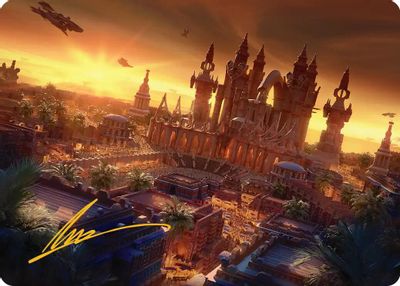 Rabanastre Royal City Art Card Gold Stamped Signature #18