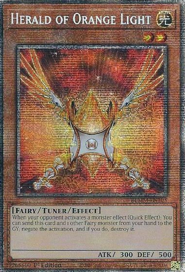 Herald of Orange Light Starlight Rare #BLMM-EN103