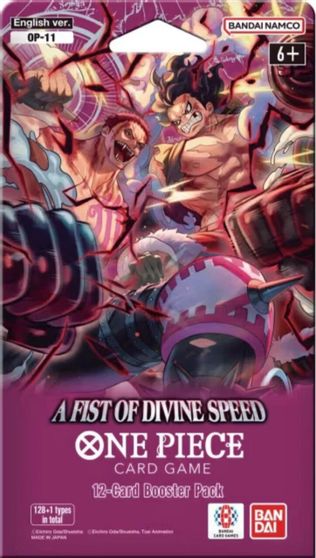 A Fist of Divine Speed Sleeved Booster Pack