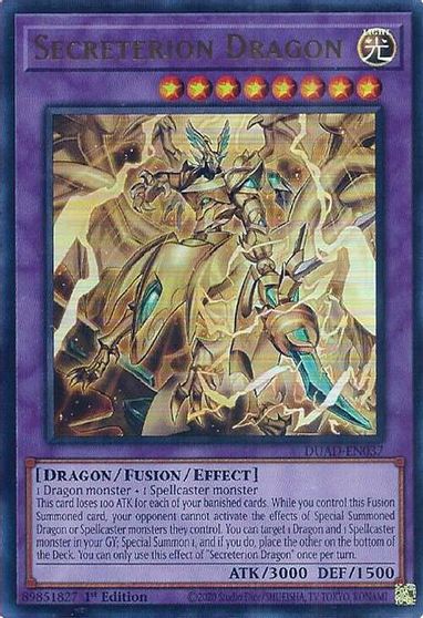 Secreterion Dragon #DUAD-EN037