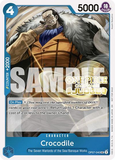Crocodile Judge Pack Vol 6 #OP07-040