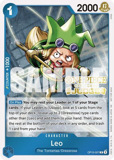 Leo Judge Pack Vol 6 #OP10-057