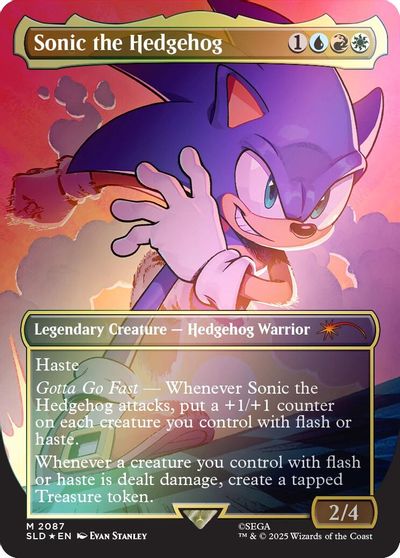 Sonic The Hedgehog [Foil] #2087