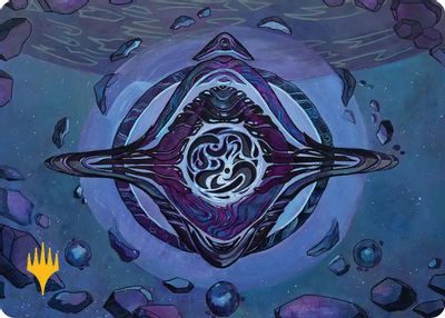Archenemys Charm Art Card Gold Stamped Planeswalker Symbol #11