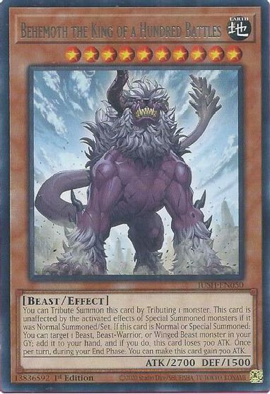 Behemoth the King of a Hundred Battles #JUSH-EN050