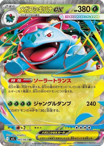 Mega Venusaur ex #3