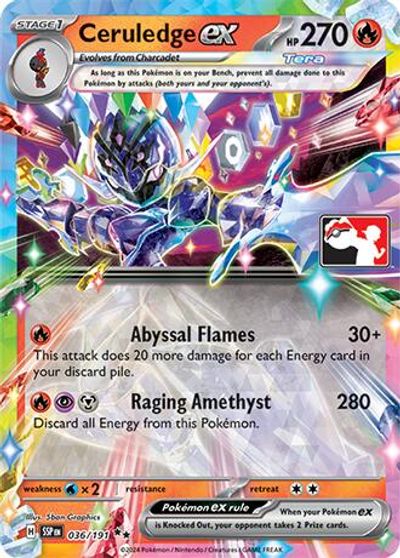Ceruledge Ex [Prize Pack] #36