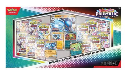 SV Prismatic Evolutions Sam's Club Lucario ex Booster Box