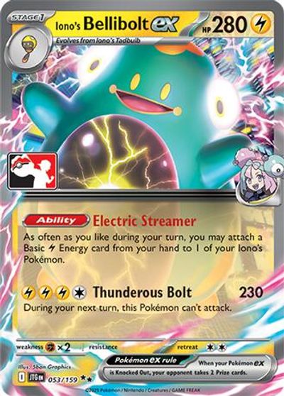 Iono's Bellibolt Ex [Prize Pack] #53