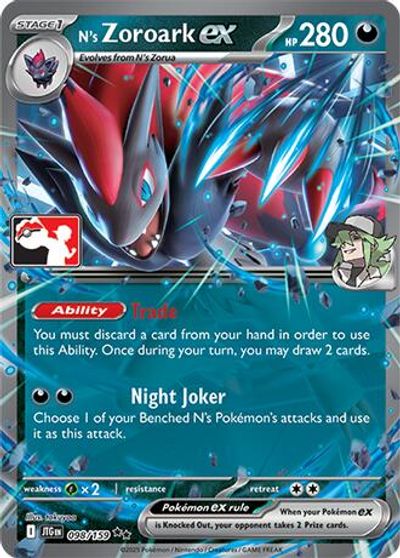 N's Zoroark Ex [Prize Pack] #98