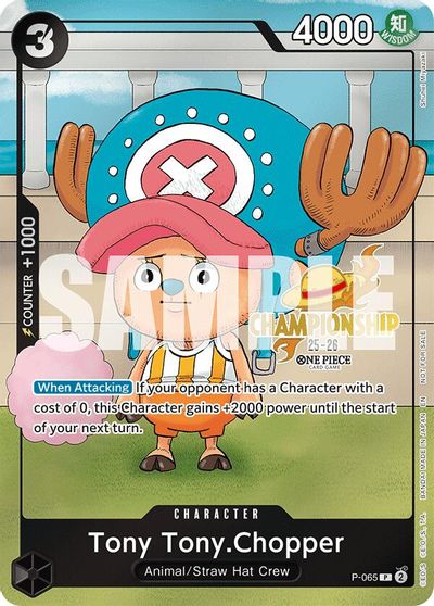 Tony TonyChopper CS 25 26 Event Pack #P-065