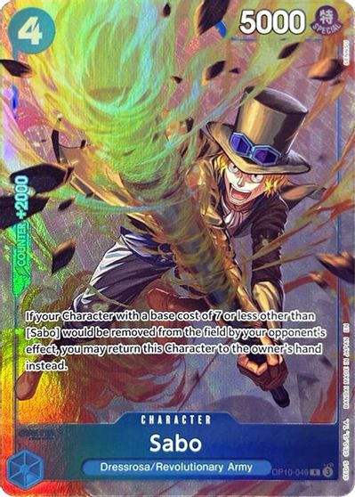 Sabo Premium Card Collection Best Selection Vol 4 #OP10-049