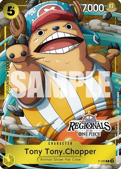 Tony TonyChopper Online Regional Participation Pack 2025 Vol2 #P-089