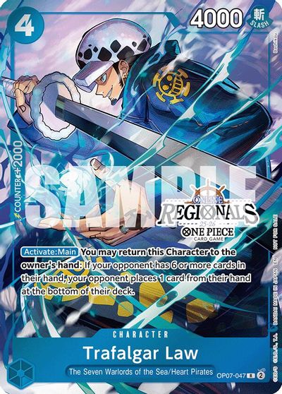 Trafalgar Law Online Regional Participation Pack 2025 Vol2 #OP07-047