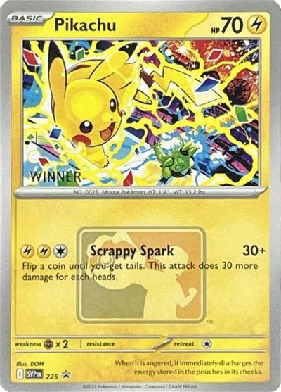 Pikachu [World Championships Winner] #225