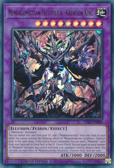 Mementomictlan Tecuhtlica Creation King