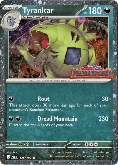 Tyranitar [Stamped] #135