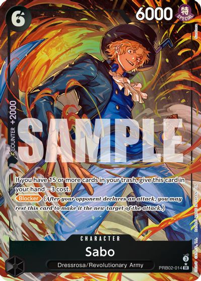 Sabo - PRB02-014 (Alternate Art)