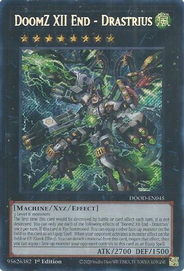 DoomZ XII End Drastrius #DOOD-EN045