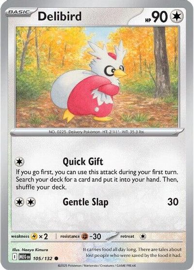 Delibird - 105/132