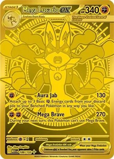 Mega Lucario ex - 188/132