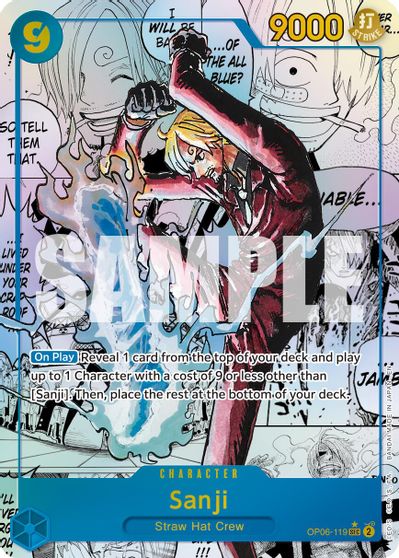 Sanji - OP06-119 (Manga)