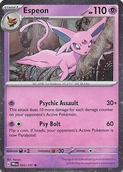 Espeon [Cosmos Holo] #33