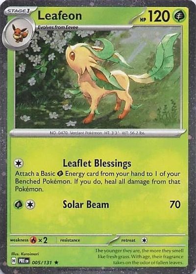 Leafeon [Cosmos Holo] #5