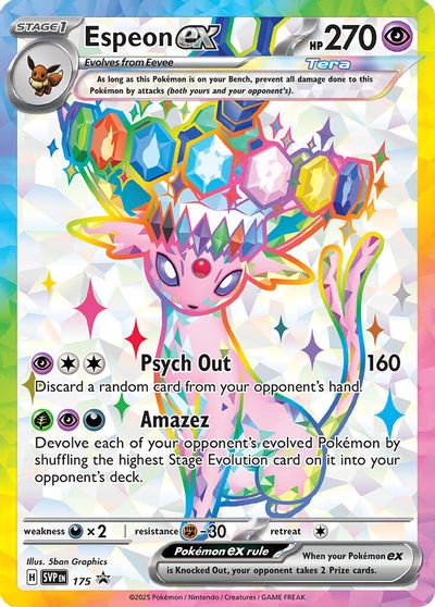 Espeon Ex #175