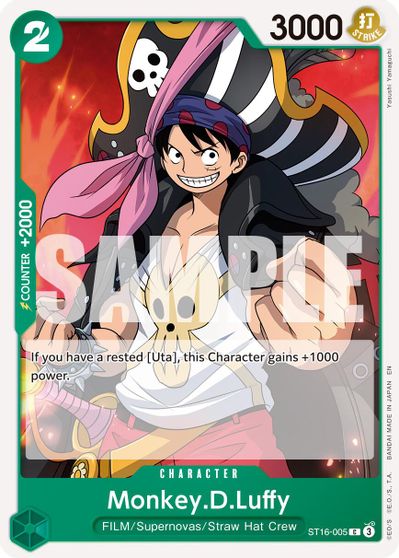 Monkey.D.Luffy - ST16-005 (Reprint)