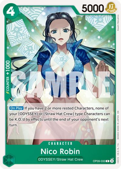 Nico Robin - OP09-033 (Reprint)