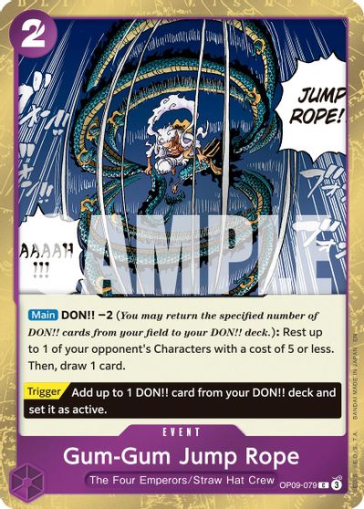 Gum-Gum Jump Rope (Pirate Foil)