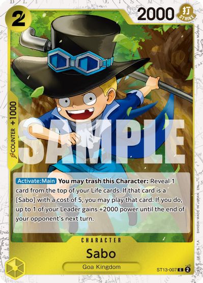 Sabo - ST13-007 (Pirate Foil)