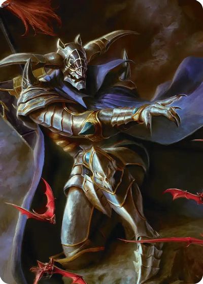 Delivery Moogle Art Card Gold Stamped Planeswalker Symbol