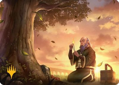Bastion of Remembrance Art Card Gold Stamped Planeswalker Symbol #30
