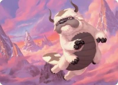 Appa Aangs Companion Art Card Gold Stamped Signature