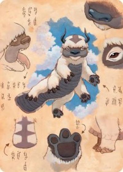 Appa Steadfast Guardian Art Card Gold Stamped Signature