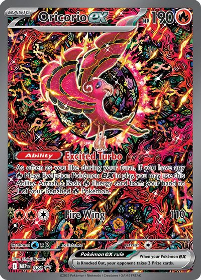 Oricorio EX #24