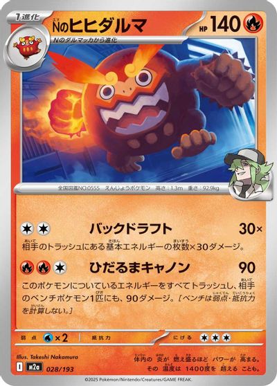 N's Darmanitan #28