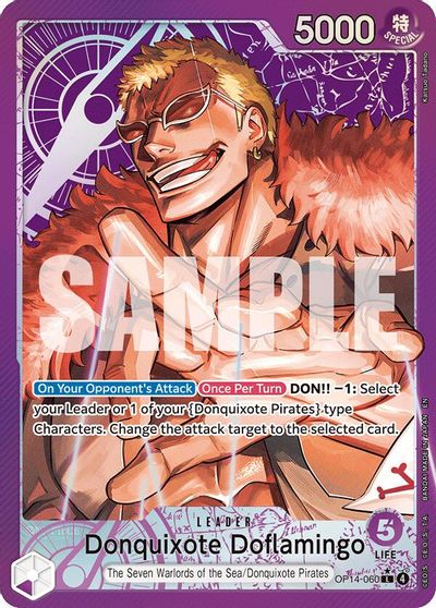 Donquixote Doflamingo - OP14-060 (Alternate Art)