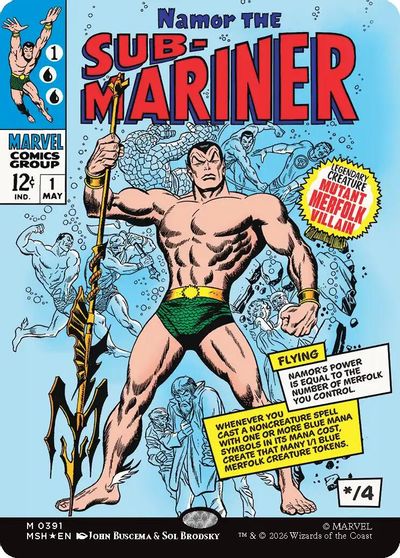Namor the Sub Mariner Borderless 0391