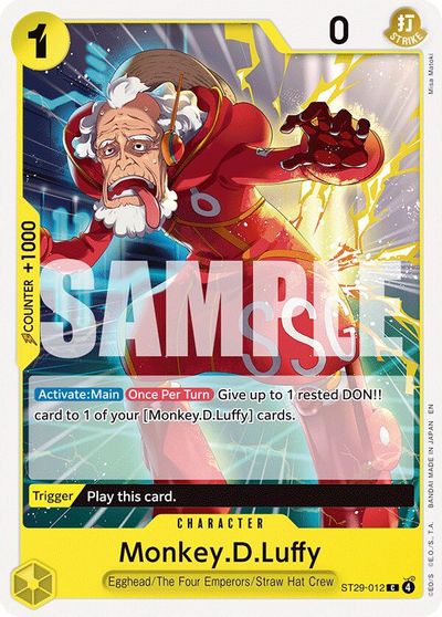 Monkey.D.Luffy ST29-012