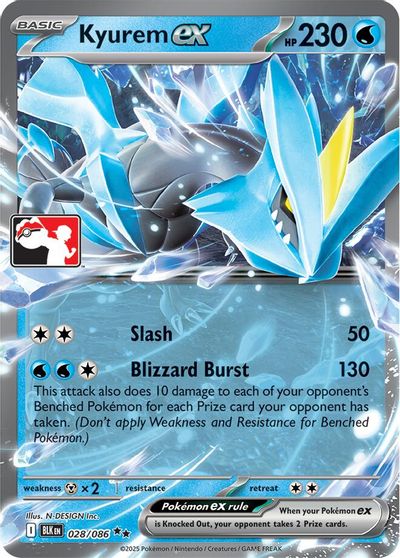 Kyurem Ex [Prize Pack] #28