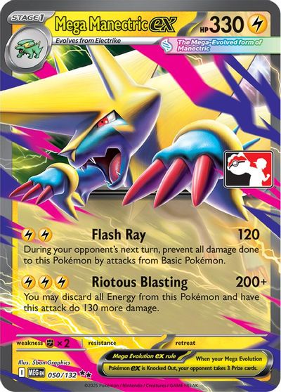 Mega Manectric Ex [Prize Pack] #50