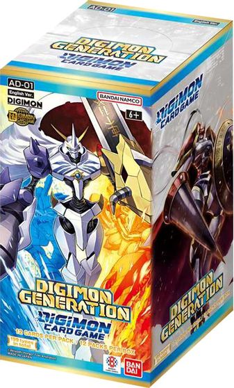 Advanced Booster Digimon Generation Booster Box Booster Box
